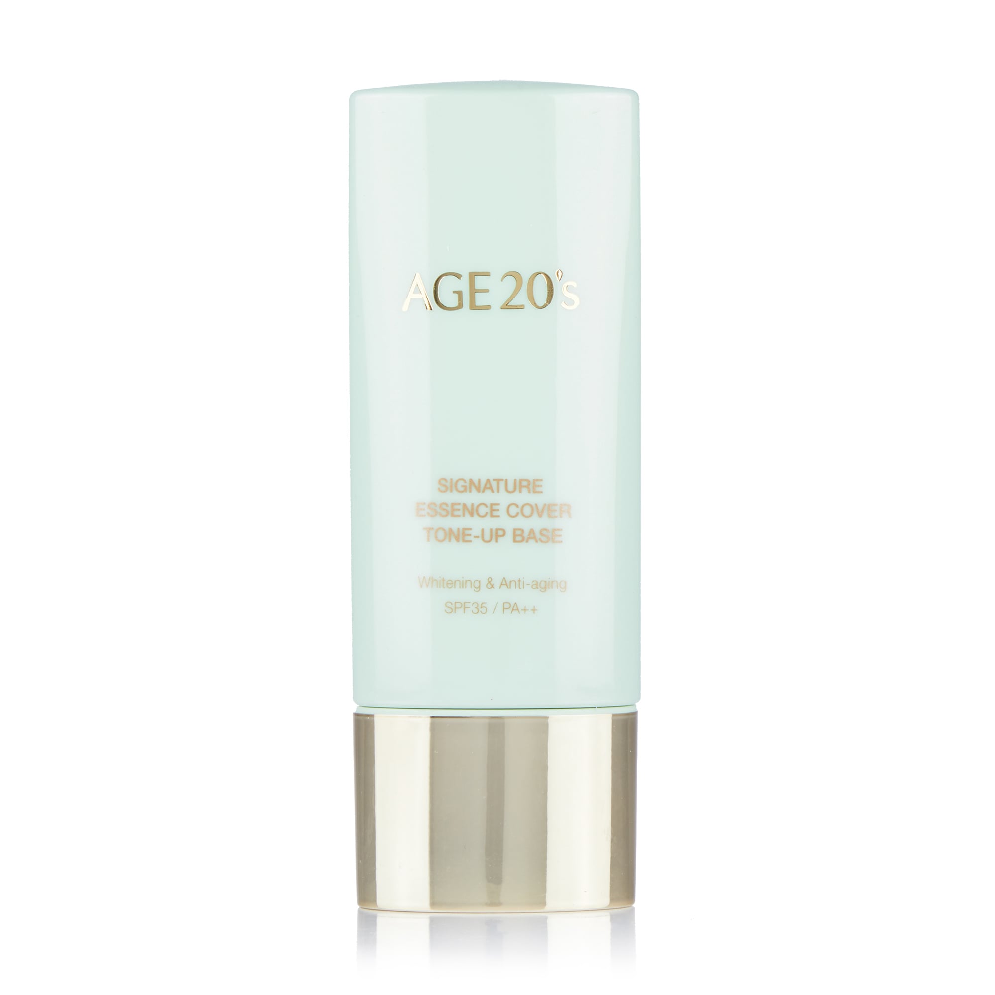 Тональний засіб для обличчя AGE 20's Signature Essence Cover Tone-Up Base SPF 35 PA++, 02 Green, 40 мл
